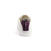 Men's Icon Manhood White Purple Orange Leather Sneakers 02093-026 - ROYAL ELASTICS