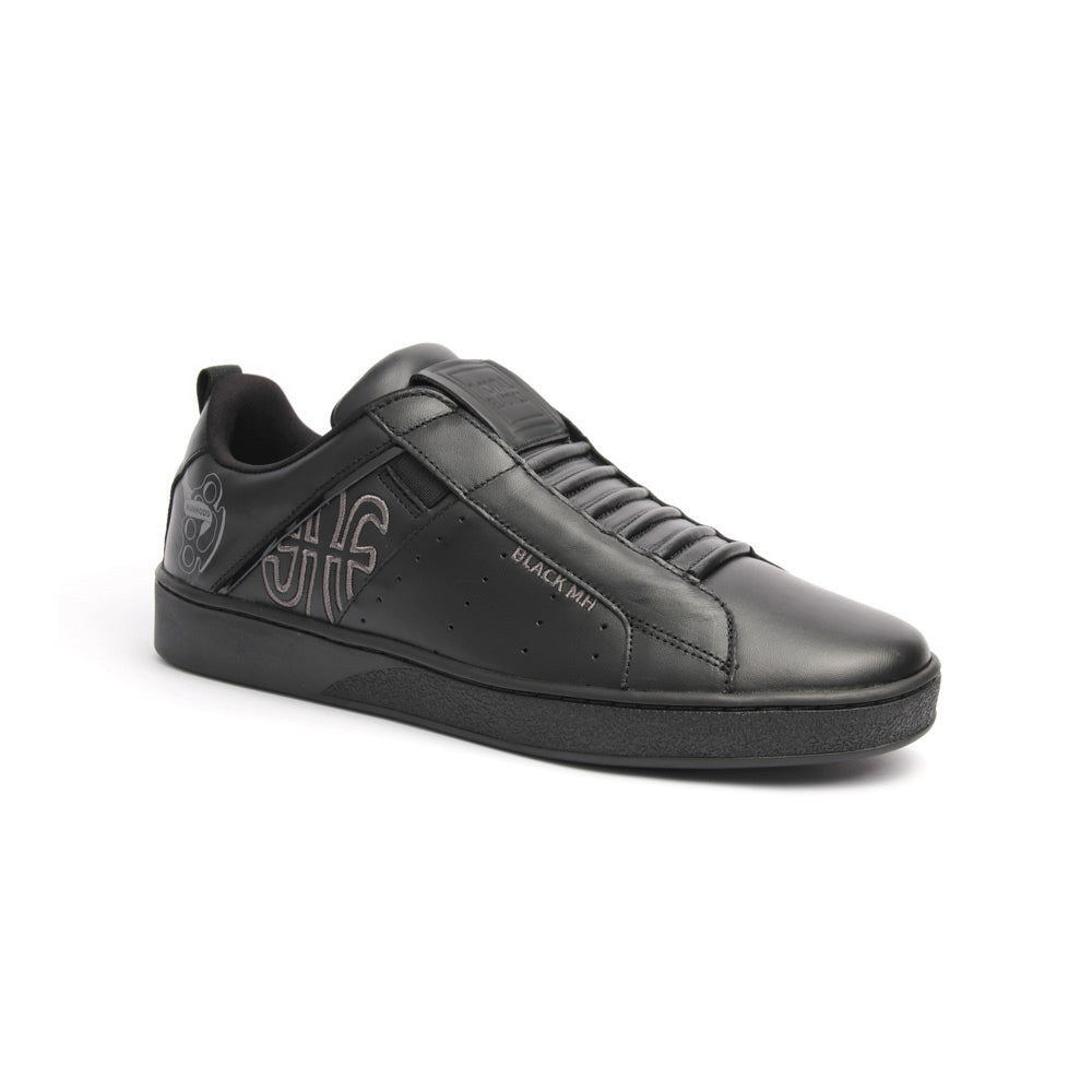 Men's Icon Manhood Black Leather Sneakers 02093-990 - ROYAL ELASTICS