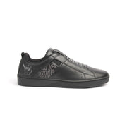 Men's Icon Manhood Black Leather Sneakers 02093-990 - ROYAL ELASTICS