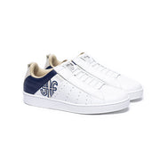 Men's Icon Manhood White Blue Leather Sneakers 02094-050 - ROYAL ELASTICS