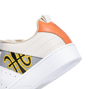 Men's Icon Manhood White Gray Cream Leather Sneakers 02094-082 - ROYAL ELASTICS