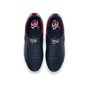 Men's Icon Manhood Black Red Yellow  Leather Sneakers 02094-915 - ROYAL ELASTICS