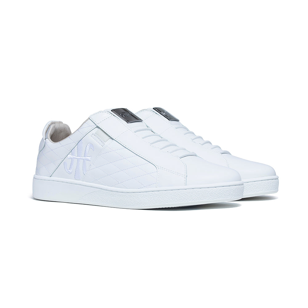 Men's Icon SBI White Leather Sneakers 02501-080 - ROYAL ELASTICS