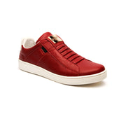Men's Icon SBI Wine Red Leather Sneakers 02584-110 - ROYAL ELASTICS
