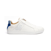 Men's Icon SBI White Blue Leather Sneakers 02592-005 - ROYAL ELASTICS