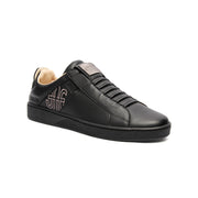 Men's Icon SBI Black Leather Sneakers 02592-999 - ROYAL ELASTICS
