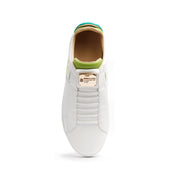 Men's Icon SBI White Green Leather Sneakers 02593-004 - ROYAL ELASTICS