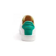 Men's Icon SBI White Green Leather Sneakers 02593-004 - ROYAL ELASTICS