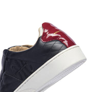 Men's Icon SBI Black Red Leather Sneakers 02594-910 - ROYAL ELASTICS