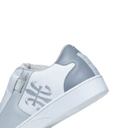 Men's Adelaide White Gray Leather Sneakers 02601-088 - ROYAL ELASTICS