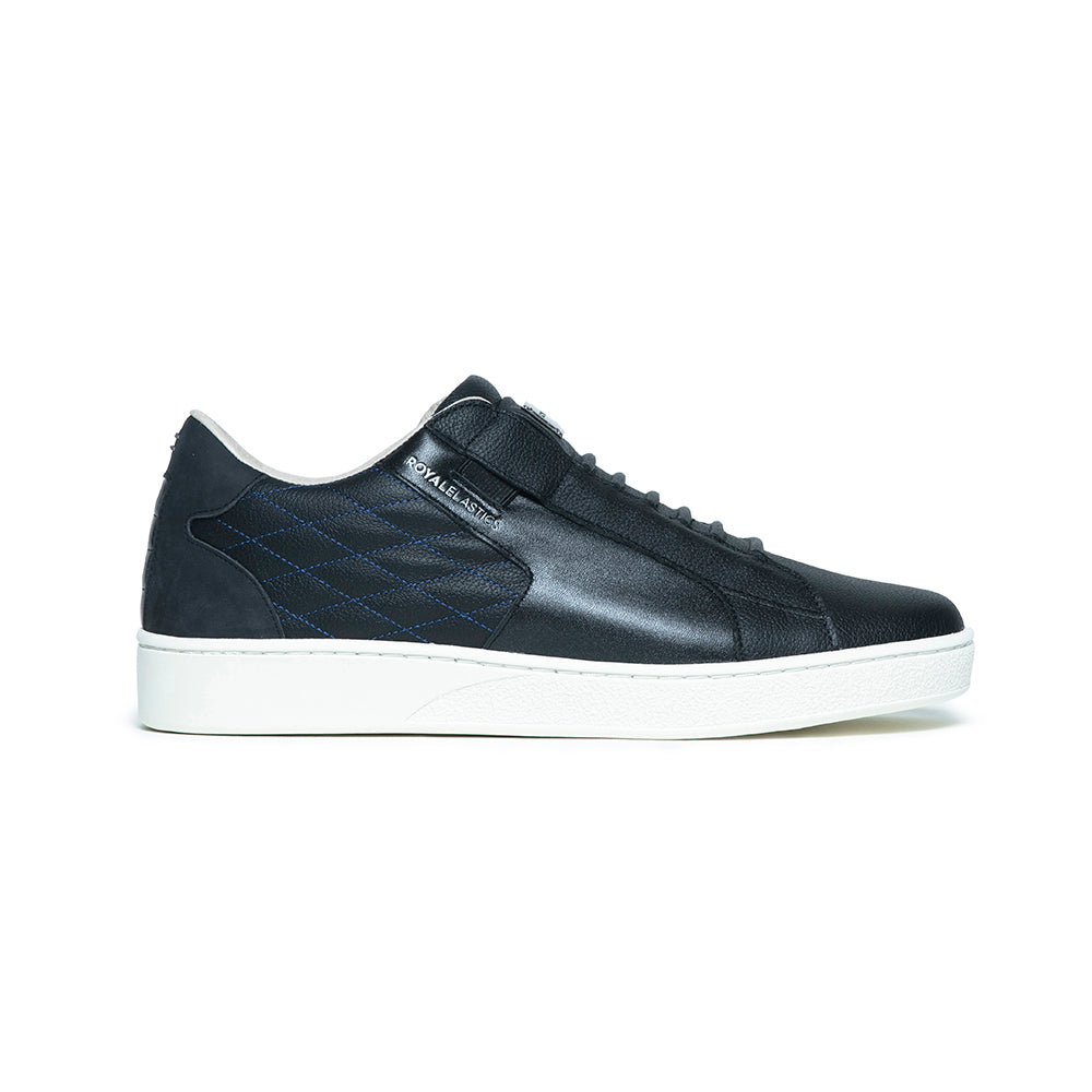 Men's Adelaide Black  Leather Sneakers 02602-999