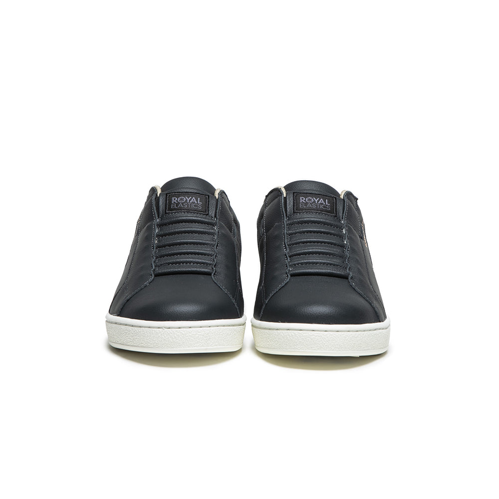 Men's Adelaide Black Orange Leather Sneakers 02603-992