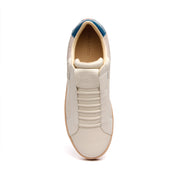 Men's Adelaide White Gray Blue Leather Sneakers 02684-085 - ROYAL ELASTICS