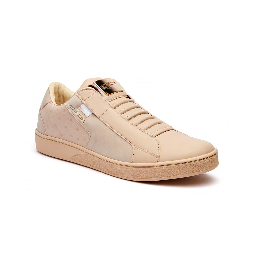 Men's Adelaide Toasted Almond Leather Sneakers 02684-777 - ROYAL ELASTICS