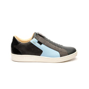 Men's Adelaide Castlerock Gray Blue Leather Sneakers 02684-885 - ROYAL ELASTICS