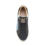 Men's Adelaide Castlerock Gray Blue Leather Sneakers 02684-885 - ROYAL ELASTICS