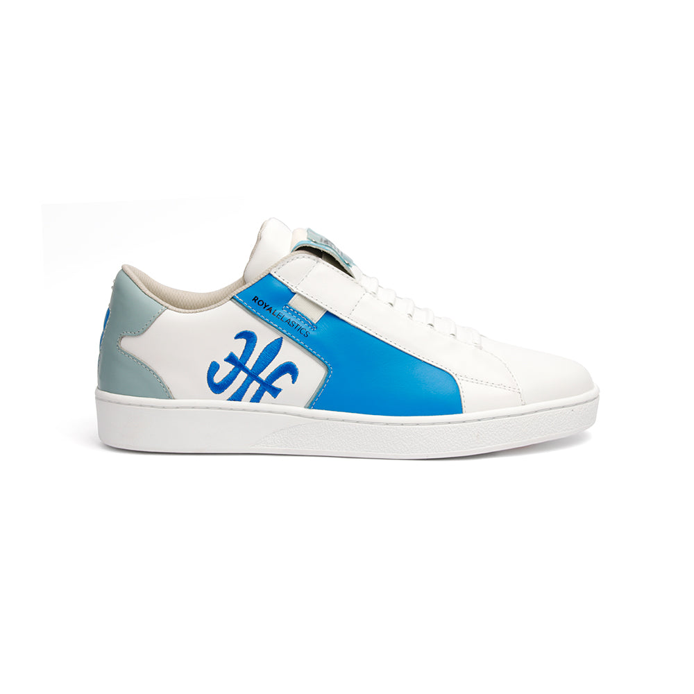 Men's Adelaide Blue Leather Sneakers 02692-055 - ROYAL ELASTICS