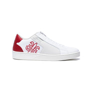 Men's Adelaide Red White Leather Sneakers 02694-001 - ROYAL ELASTICS
