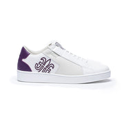 Men's Adelaide Purple White Leather Sneakers 02694-006 - ROYAL ELASTICS