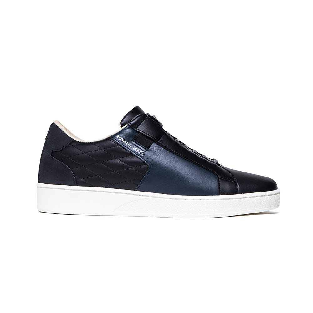 Men's Adelaide Lux Black Leather Sneakers 02711-995
