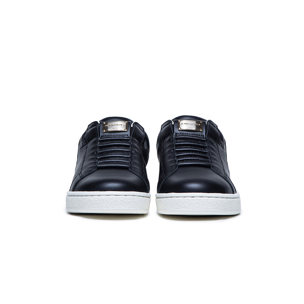 Men's Adelaide Black Leather Sneakers 02711-999