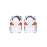 Women's Icon Cross White Orange Red Leather Sneakers 92901-028 - ROYAL ELASTICS