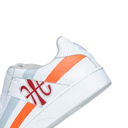 Women's Icon Cross White Orange Red Leather Sneakers 92901-028 - ROYAL ELASTICS