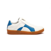 Men's Icon Dots White Blue Leather Sneakers 02983-005 - ROYAL ELASTICS