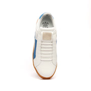 Men's Icon Dots White Blue Leather Sneakers 02983-005 - ROYAL ELASTICS