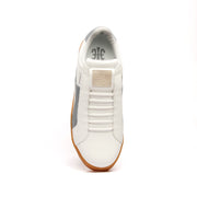 Men's Icon Dots White Gray Leather Sneakers 02983-008 - ROYAL ELASTICS