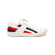 Women's Icon Cross White Navy Red Leather Sneakers 92984-015 - ROYAL ELASTICS