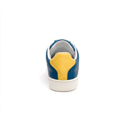 Men's Icon Dots Blue Yellow Leather Sneakers 02984-553 - ROYAL ELASTICS