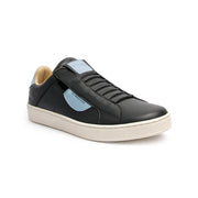 Men's Icon Dots Gray Blue Leather Sneakers 02984-885 - ROYAL ELASTICS
