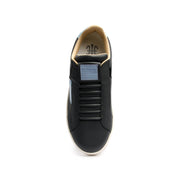 Men's Icon Dots Gray Blue Leather Sneakers 02984-885 - ROYAL ELASTICS