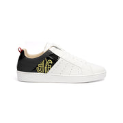 Men's Icon Manhood White Black Leather Sneakers 02992-089 - ROYAL ELASTICS