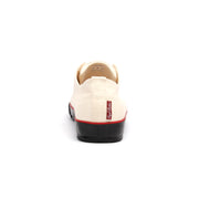 Men's London Beige Black Red Canvas Low Tops 03582-009 - ROYAL ELASTICS
