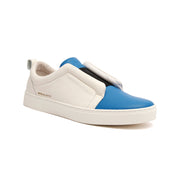 Men's Meister Blue Leather Low Tops 04383-005 - ROYAL ELASTICS