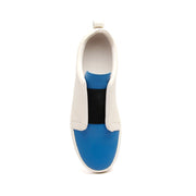 Men's Meister Blue Leather Low Tops 04383-005 - ROYAL ELASTICS