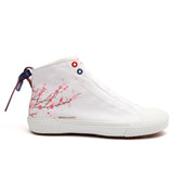 Women's Harajuku Sakura White Canvas High Tops 94783-001 - ROYAL ELASTICS