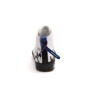 Men's Harajuku Metropolitan White Black Canvas High Tops 04783-009 - ROYAL ELASTICS