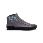 Men's Harajuku Gray Blue Canvas High Tops 04784-855 - ROYAL ELASTICS