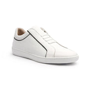 Men's Duke White Black Leather Sneakers 05291-009 - ROYAL ELASTICS