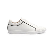 Men's Duke White Black Leather Sneakers 05291-009 - ROYAL ELASTICS
