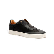 Men's Epiphany Black White Leather Loafers 06284-980 - ROYAL ELASTICS