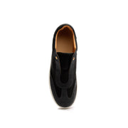 Men's Epiphany Black White Leather Loafers 06284-980 - ROYAL ELASTICS