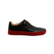 Men's Epiphany Black Red Leather Loafers 06284-991 - ROYAL ELASTICS