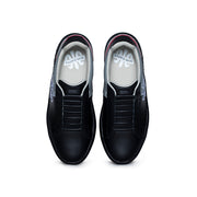 Men's DUCA Black Gray Leather Sneakers 06894-998 - ROYAL ELASTICS
