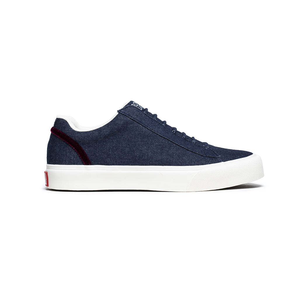 Women's Cruiser Navy Blue Nylon Low Tops 90603-556