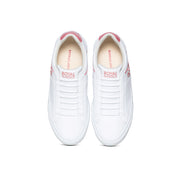 Women's Cruiser White Pink Microfiber Low Tops 90801-010 - ROYAL ELASTICS