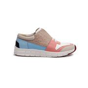 Women's Midnight Rider Pink Gray Blue Leather Sneakers 91291-158 - ROYAL ELASTICS